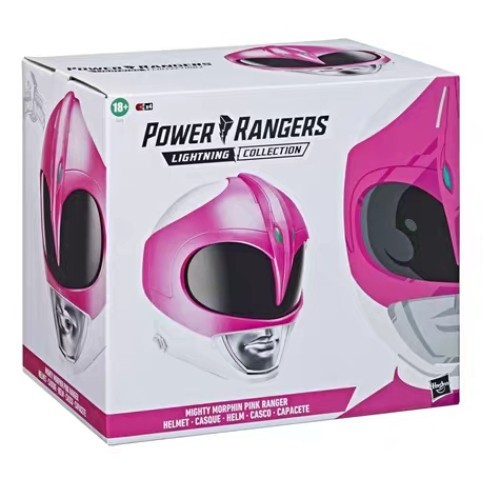Power Rangers Lightning Collection Mighty Morphin Pink Ranger Helmet ...