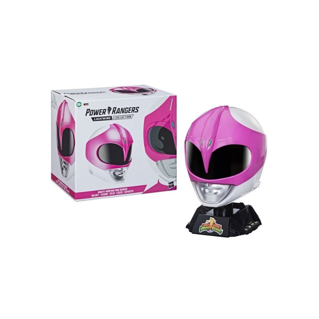 Power Rangers Lightning Collection Mighty Morphin Pink Ranger Helmet ...