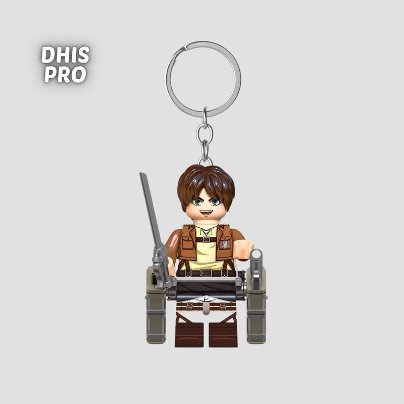 GANTUNGAN Doris Project LEGO Minifigure Eren Jaeger Attack On Titan ...