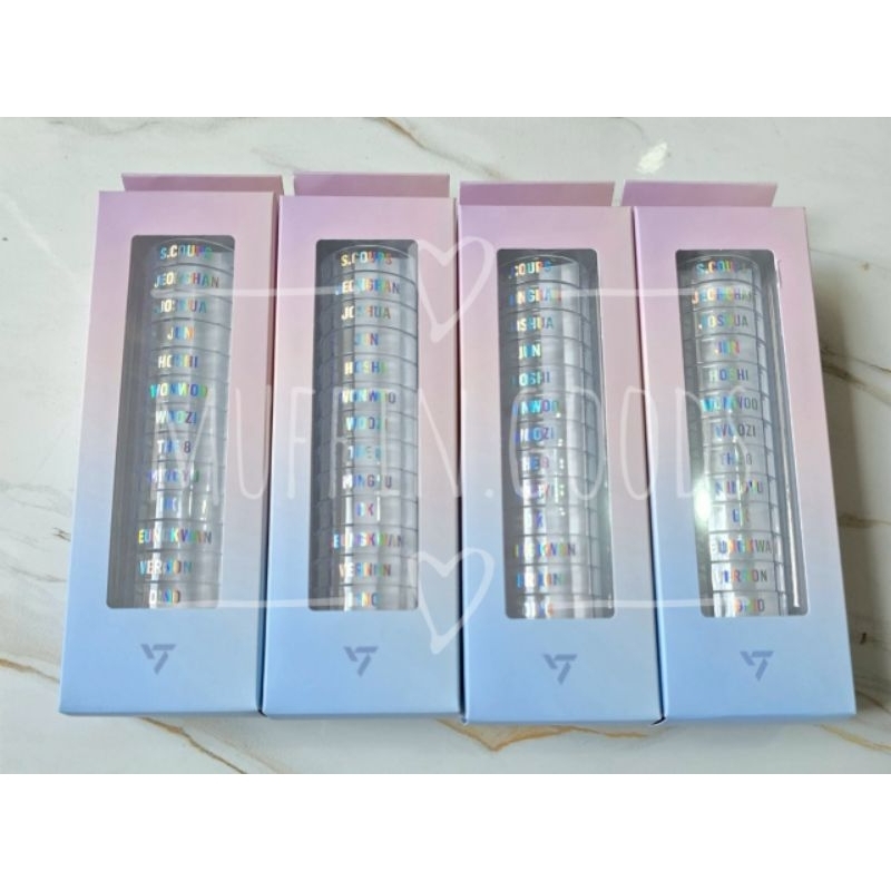 SEVENTEEN OFFICIAL DECO RING SET LIGHTSTICK V3 ANNIVERSARY SPECIAL ...