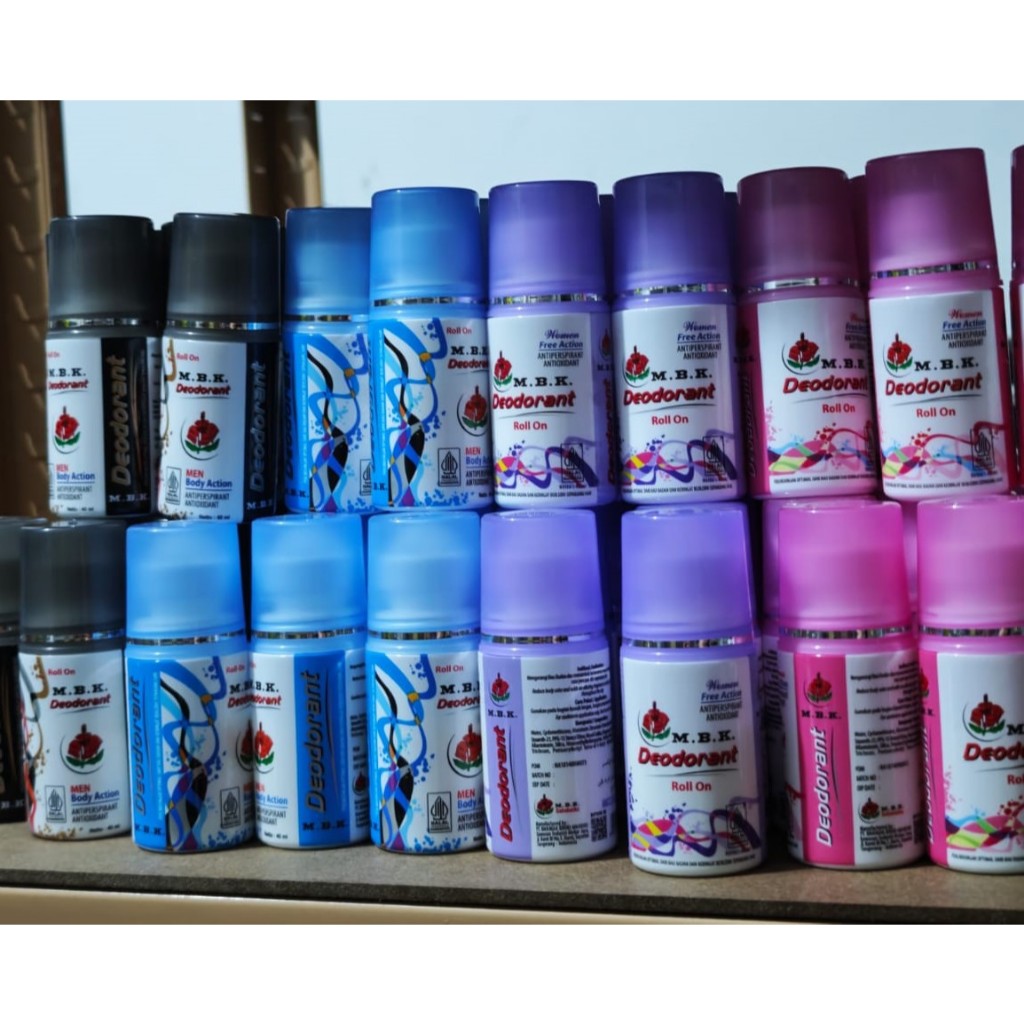 MBK Deodorant Roll On and Box / Alum Powder / Body Odor Remover / MBK ...