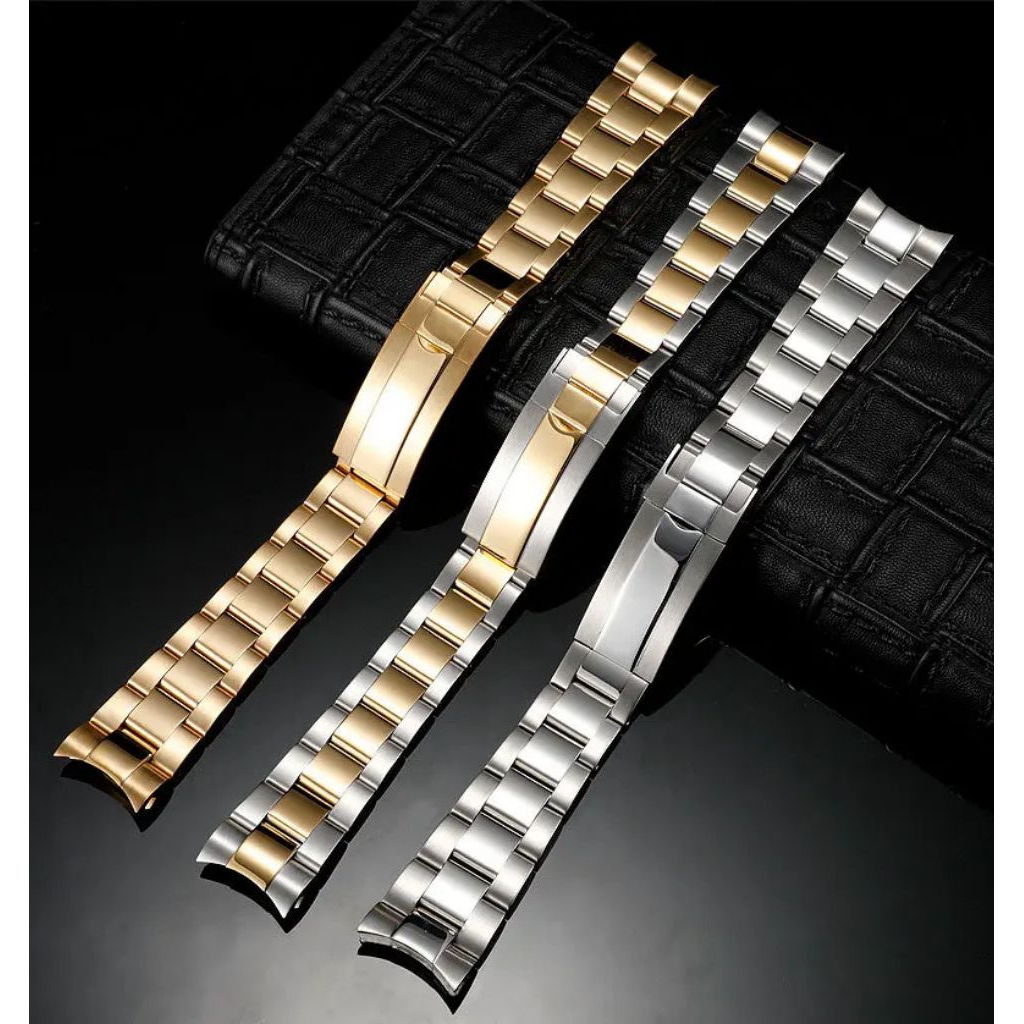 Rolex Daytona Watch Strap 20mm Stainless Steel Rolex Watch Chain ...