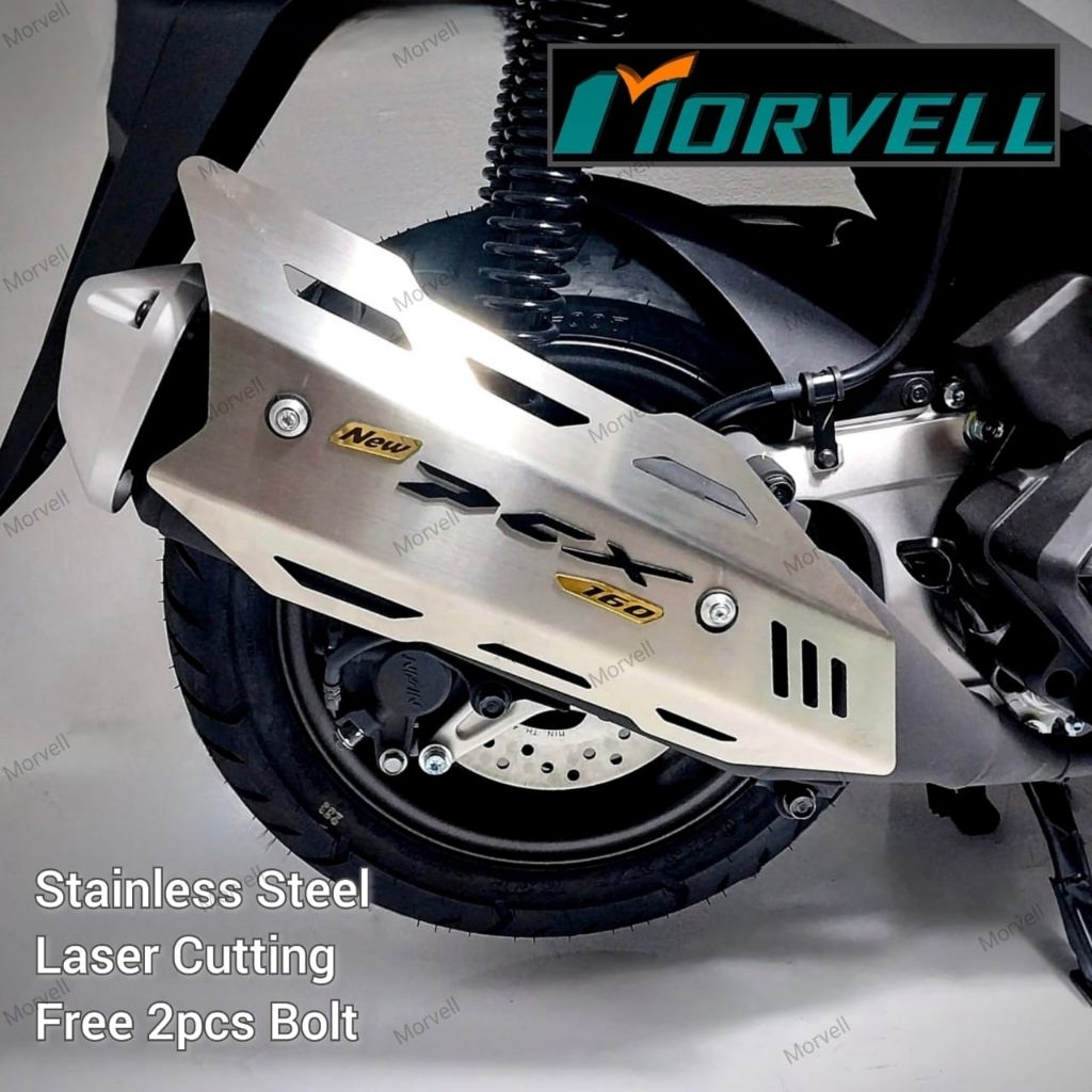 Honda PCX 160 2021 - 2025 Roadsync Exhaust Cover Exhaust Shield Muffler ...
