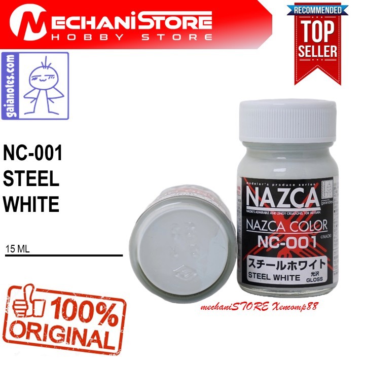 GAIA Nazca Color NC-001 Steel White | Shopee Philippines