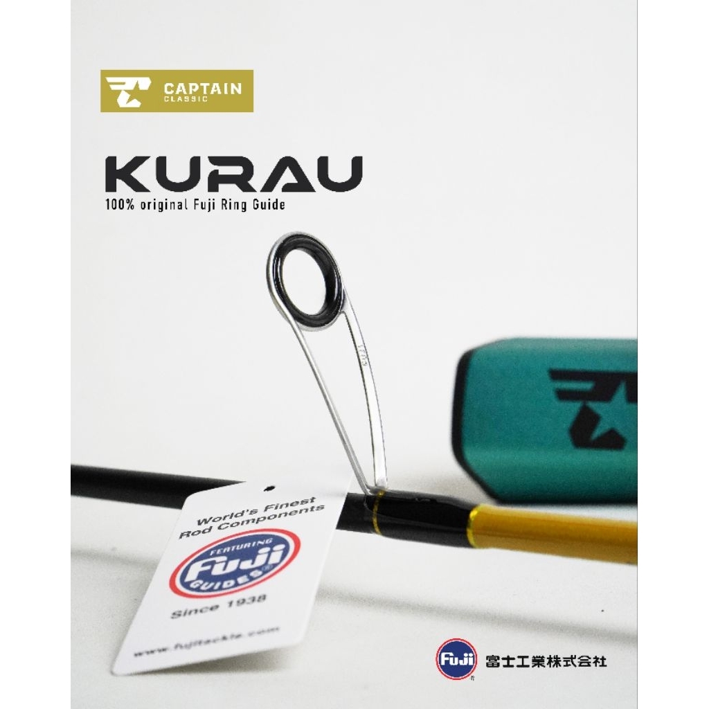 CAPTAIN TURTLE ROD VOL.II UL 662/198CM | Shopee Philippines