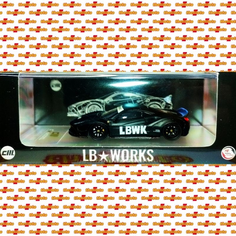 CM MODEL LB WORKS 488 FERRARI LIBERTY WALK LBWK INDONESIA EXCLUSIVE ...
