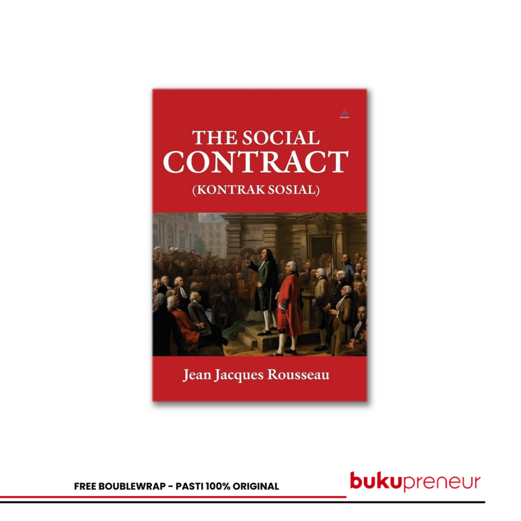 Bukupreneur - The Social Contract - Jean Jacques rousseau | Shopee ...