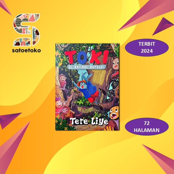 Toki the Rabbit in a Hat - Tere Liye | Shopee Philippines