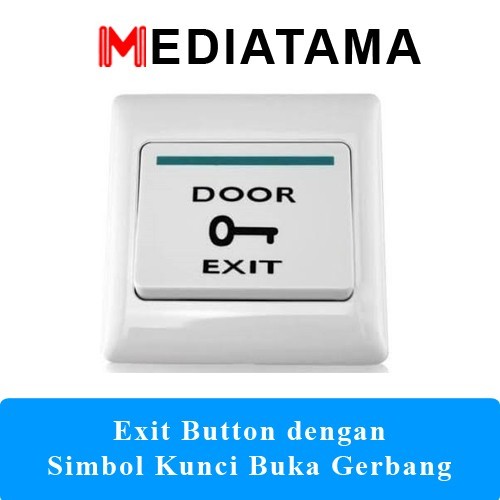 Exit Button with Automatic Door Fence Gate Opening Lock Symbol Set with ...