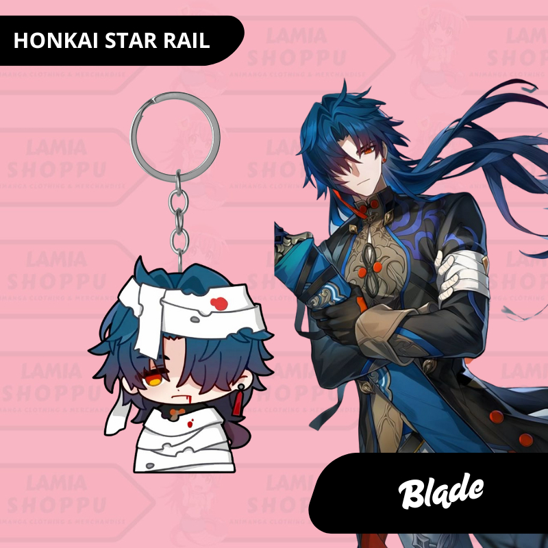 GANTUNGAN Honkai Star Rail Keychain | Hsr Blade Hangs | Uv Acrylic ...
