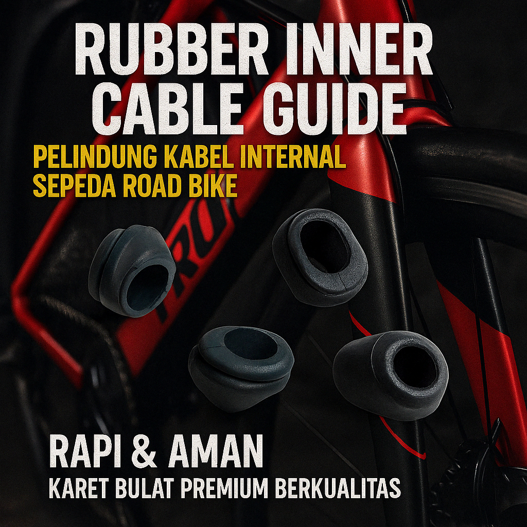 Rubber Band Inner Cable Round Rubber Guide Cover Bicycle Frame Cable ...