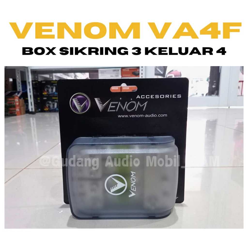 VENOM VA4F SIKRING BOX 3 OUT 4 | Shopee Philippines