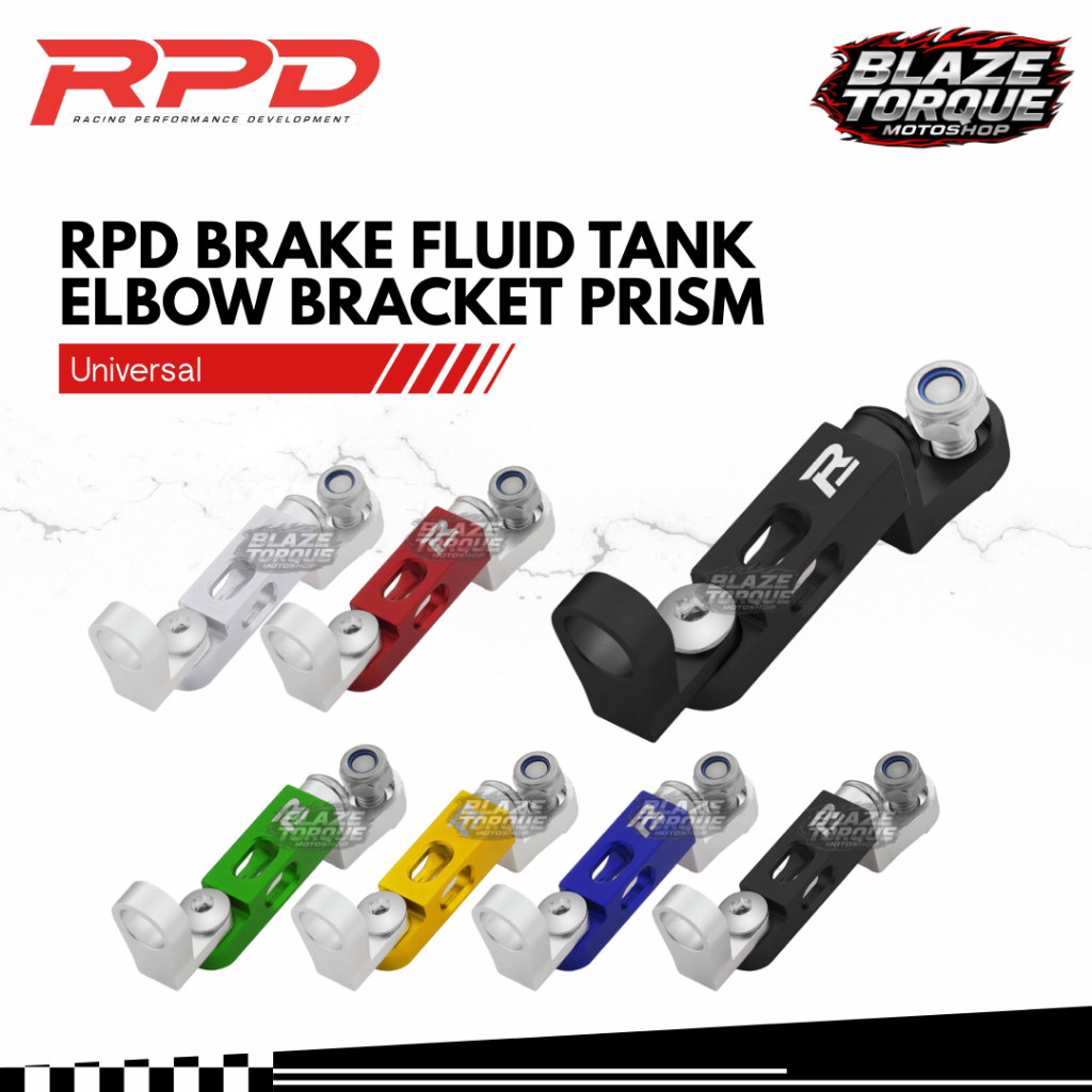 RPD Full CNC Universal RPD PRISM Brake Fluid Tank Bracket / Brake Fluid ...