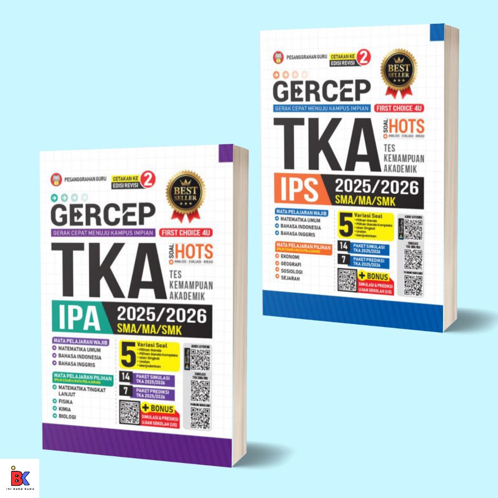 SMA/MA/SMK Gercep TKA Science and Social Sciences Book 2025/2026 ...
