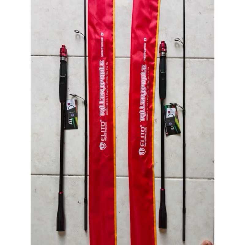 ELITO KILLER WHALE 602 SPINNING JIGGING ROD (SOLAR CARBON BUTT JOINT ...