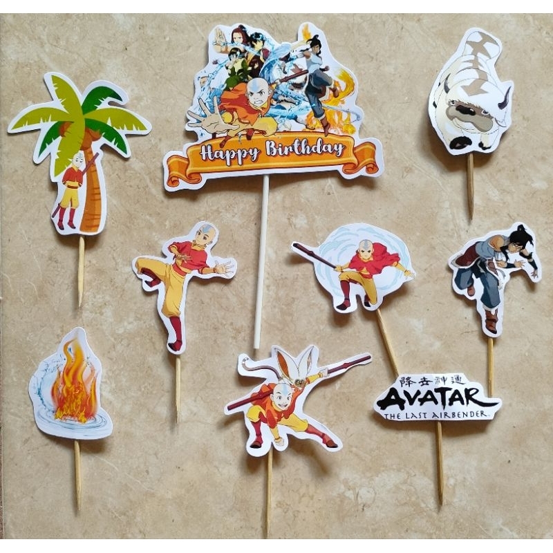 Topper toper cake decoration topper birthday cake happy birthday avatar ...