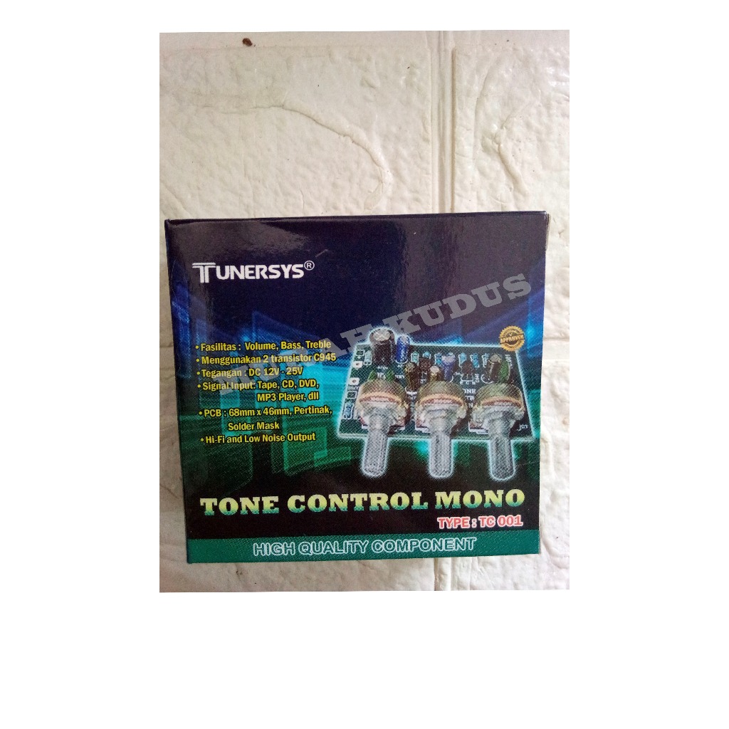 KIT TONE CONTROL MONO 3 POTENSIO TUNERSYS 001 | Shopee Philippines