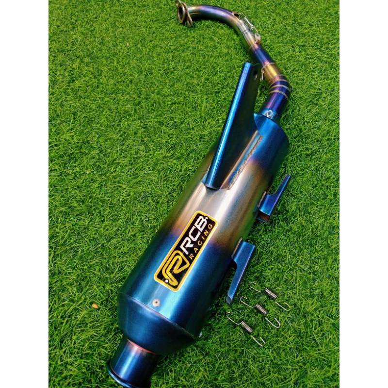 Exhaust Silent Killer RCB Exhaust PREMIUM PURPLE power pipe beat Crab ...