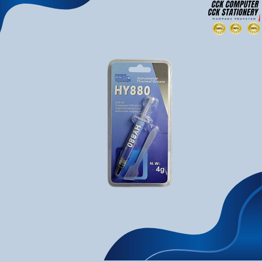 HY880 Thermal Grease Paste Compound Paste Processor Cooler | Shopee ...