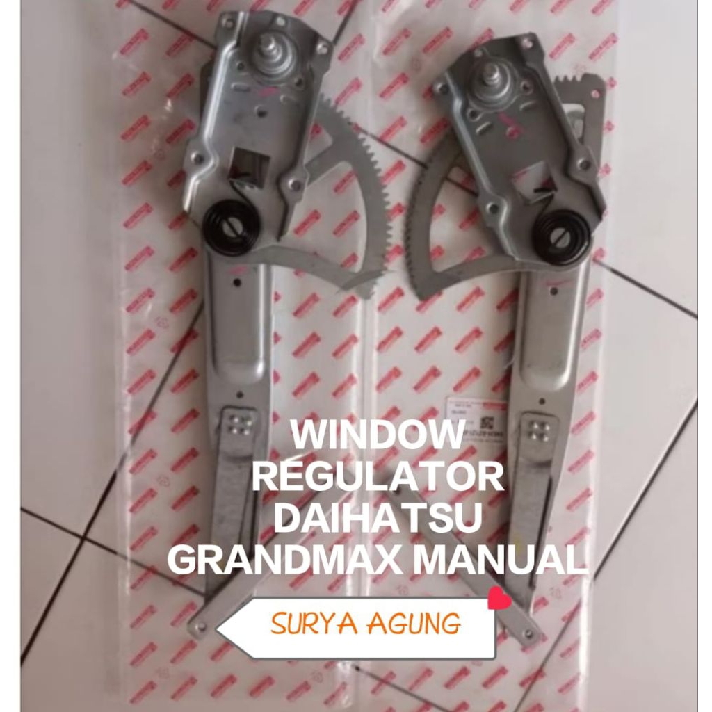 WINDOW REGULATOR DAIHATSU GRANDMAX / LUXIO HARGA SATUAN DAN SET ...