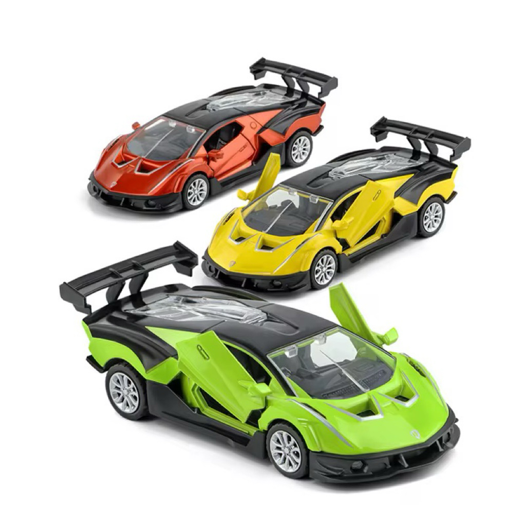 Die-cast CAR Model OPEN the Door CAR model is suitable for the LAMBO ...