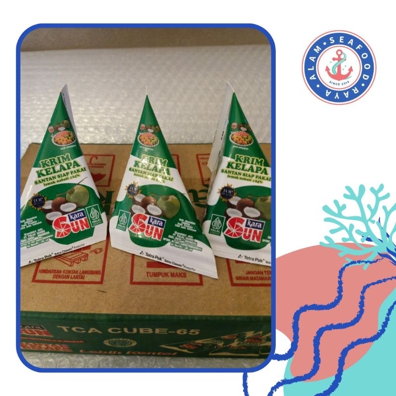 Sun Kara Ready-to-Use Coconut Milk 65ml TCA Cube 65 Contents 5 | Shopee ...