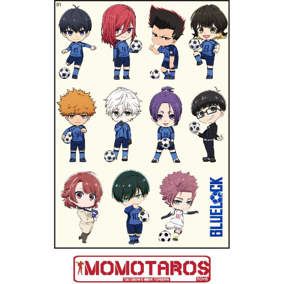 Chibi Blue Lock Sticker 1 pc | Shopee Philippines