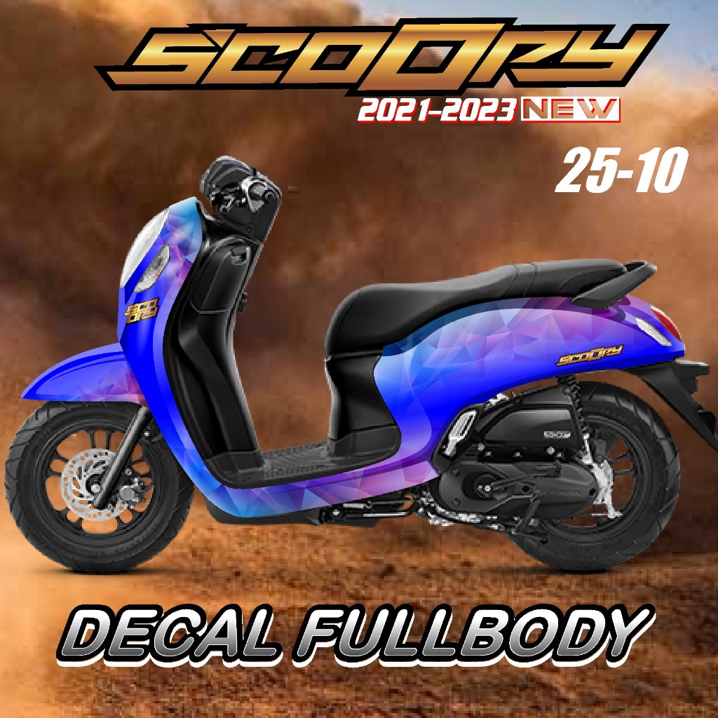 (COD) NEWEST SCOOPY DECAL 2021 2022 2023 NEWEST SCOOPY FULL BODY NEWEST ...