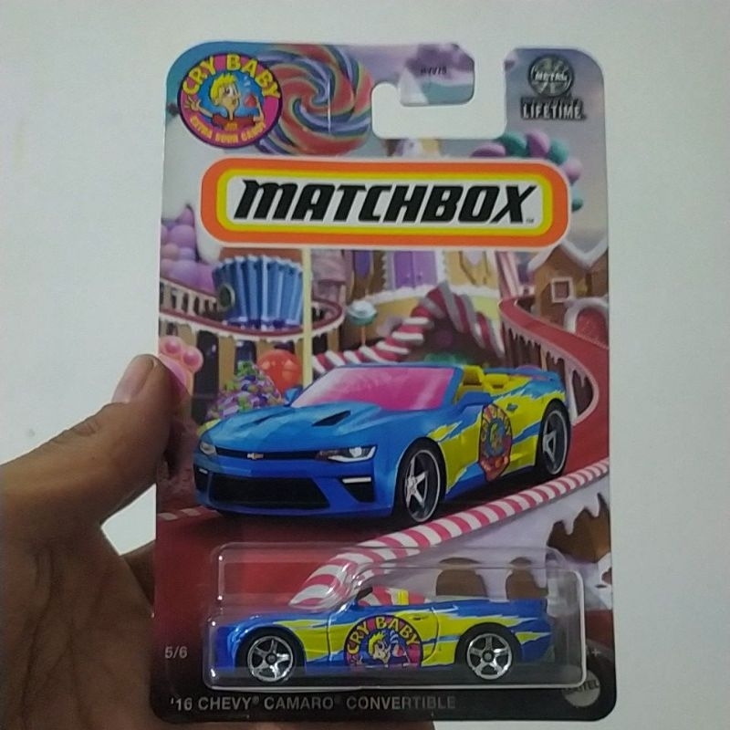Matchbox 16 Chevy Camaro Convertible Vry Baby Livery | Shopee Philippines