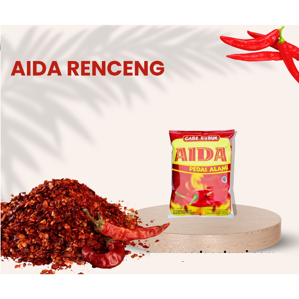 AIDA Chili powder Spicy ground Chili Chili powder aida Chili 250gr aida ...