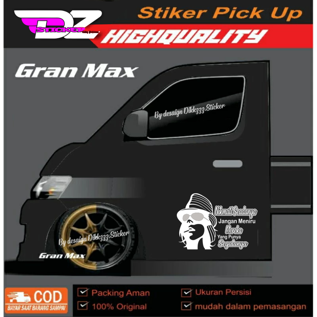Sticker cutting words, side body window stickers, universal pickup ...