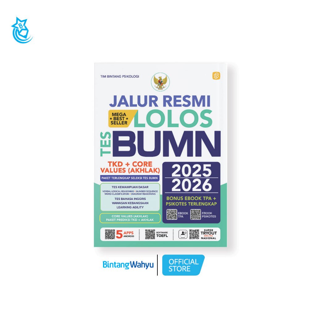 OFFICIAL TRACK BOOK PASSED BUMN TEST 2025/2026 - READING NEST | Shopee ...