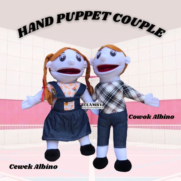 Caucasian Character Hand Puppet | Character doll | Muppet Doll Toys ...