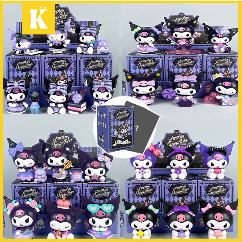 Keeppley Kuromi Blind Box Toy Cute Characters in a Blindbox Random Box ...