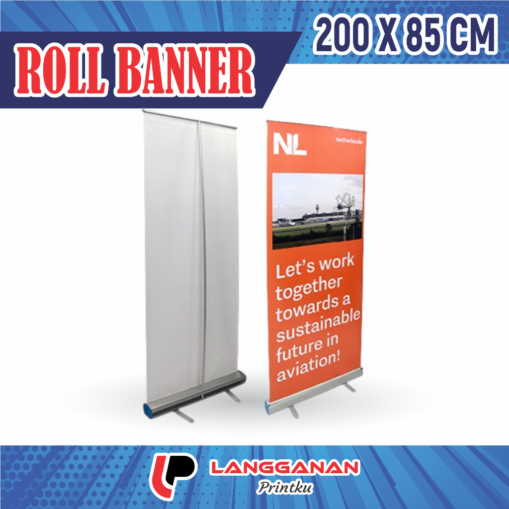 Albatros Roll Up Banner Vertical Print UV ROLL BANNER (200 x 85 CM ...