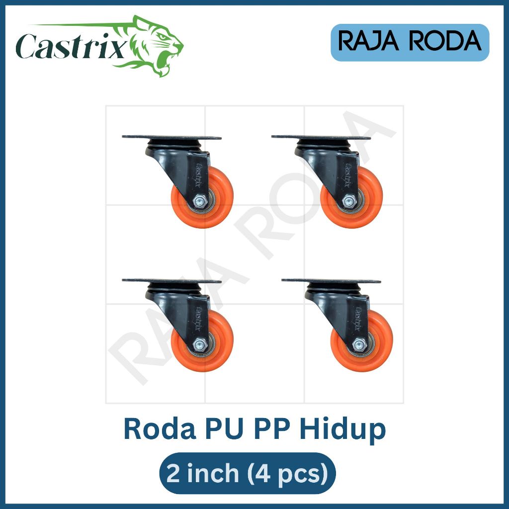 Castrix PU PP Wheels Trolley Steling Showcase Shelf Set 4 pcs Life 2 ...