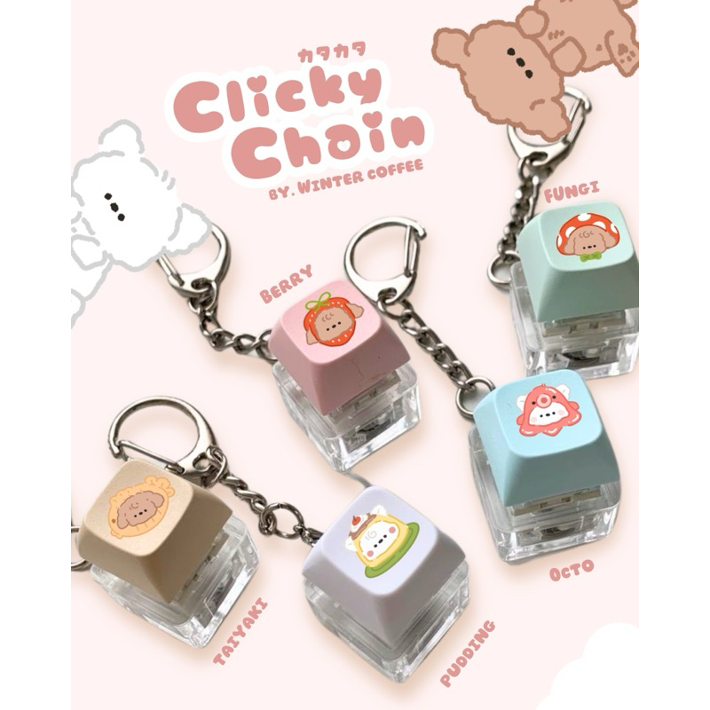 CLICKY CHAIN - Keycap keychain by Winter Coffee | Shopee Philippines