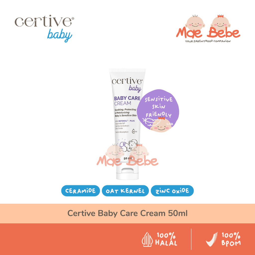 Certive Baby Care Cream With Oat Kernel Extract Baby Rash Cream 50ml ...