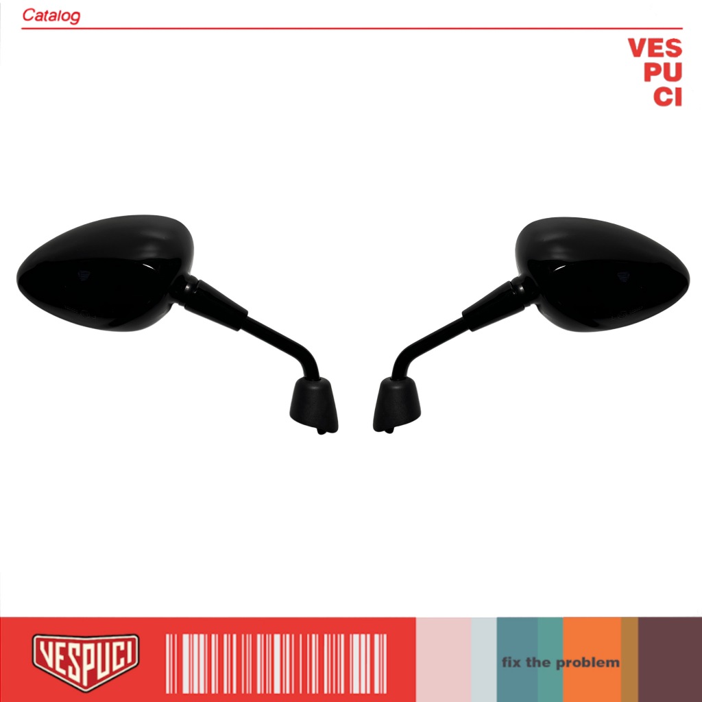 Rückspiegel Set Vespa ET4, 50, 125, 200 / 2x Spiegel Vespa PX (V19