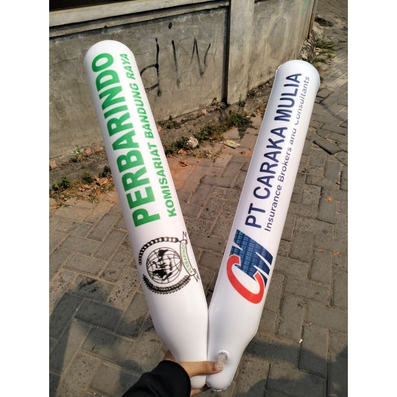 MINIMAL Custom clap balloons with 1 color screen printing or full color ...