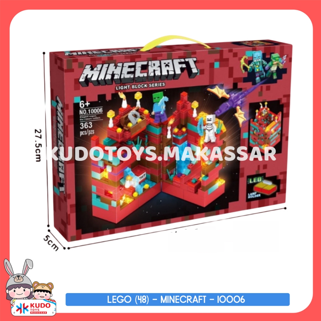 MINECRAFT SERIES DISASSEMBLY TOY - 10006 | Shopee Philippines