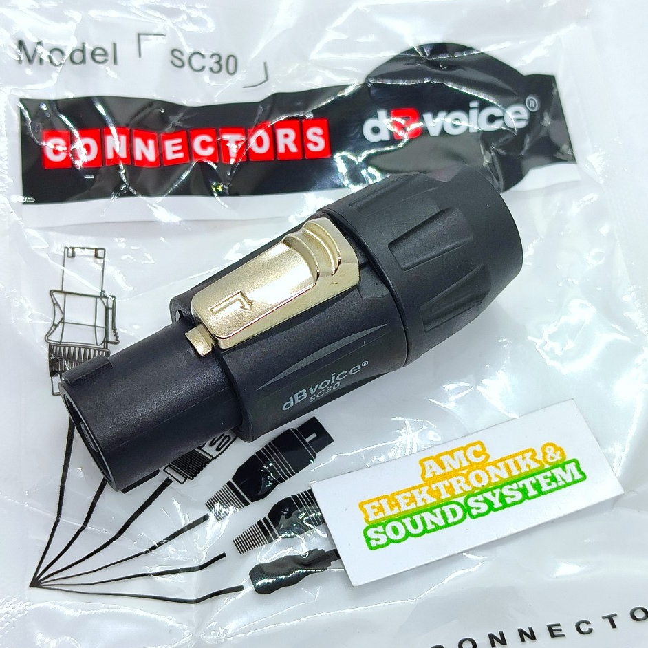 Jack Spicon dBVoice SC-30 Speaker Connectors Spicon dB Voice SC30 ...