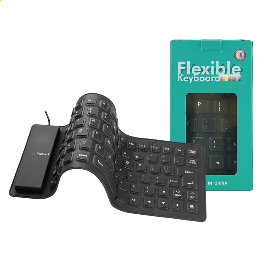 M-TECH Flexible USB Keyboard For PC Laptop Notebook - ercomp3 | Shopee ...