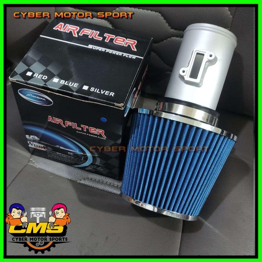 MESIN Open filter Racing package plus air flow adapter maf car sensor ...