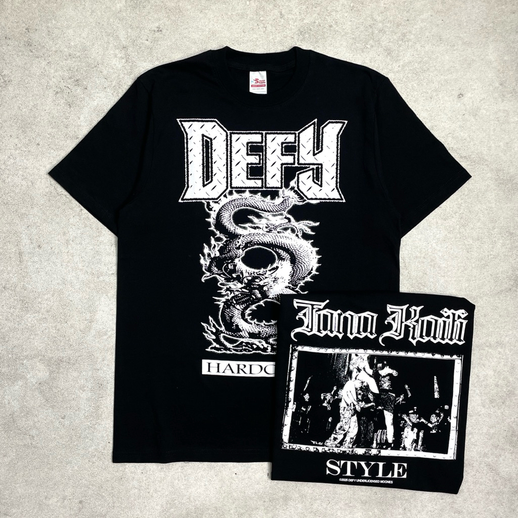 Defy - Ethereal Serpent | Tshirt Black Original Merchandise | Shopee ...