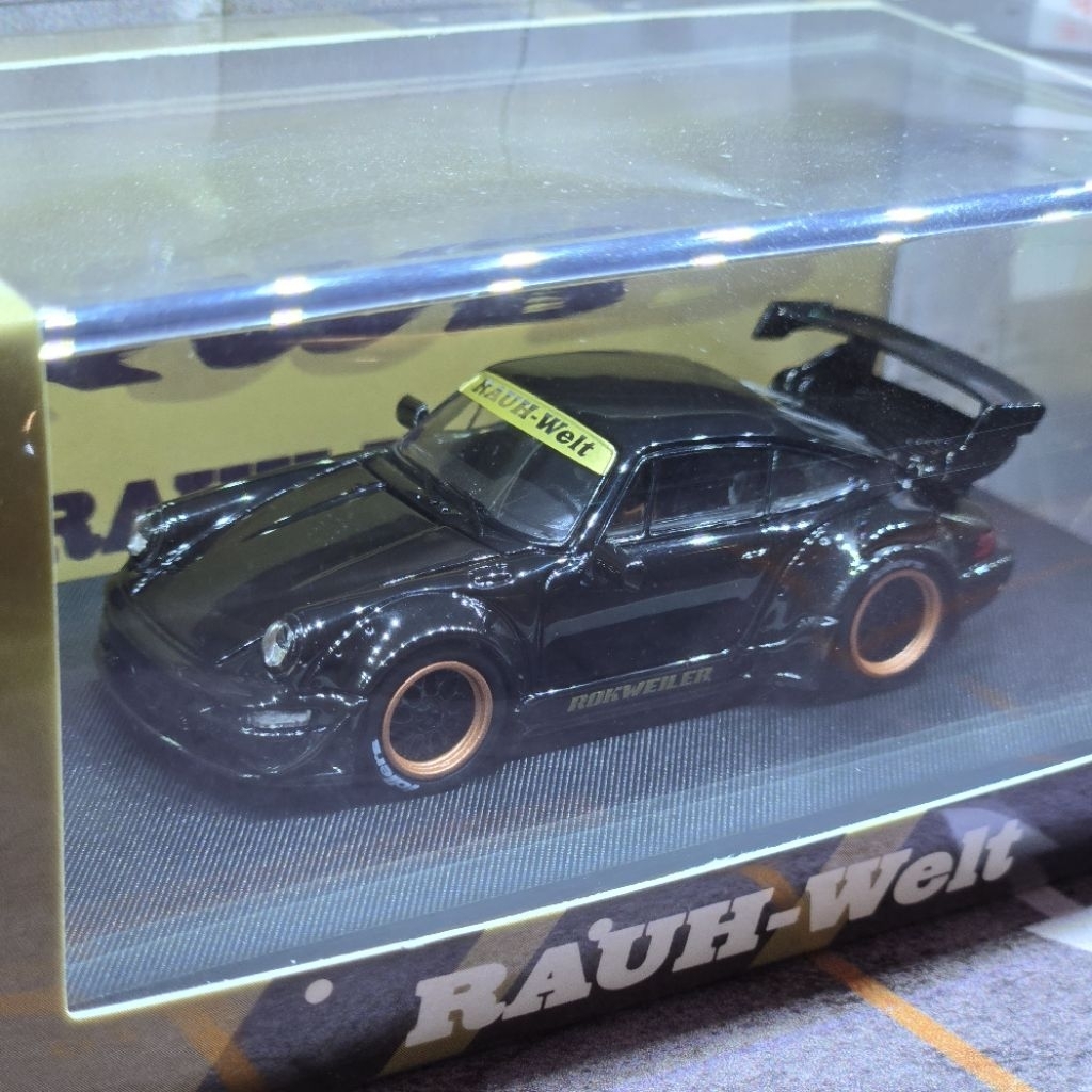 Star Model 1/64 Porsche 964 RWB GT Wing Black | Shopee Philippines