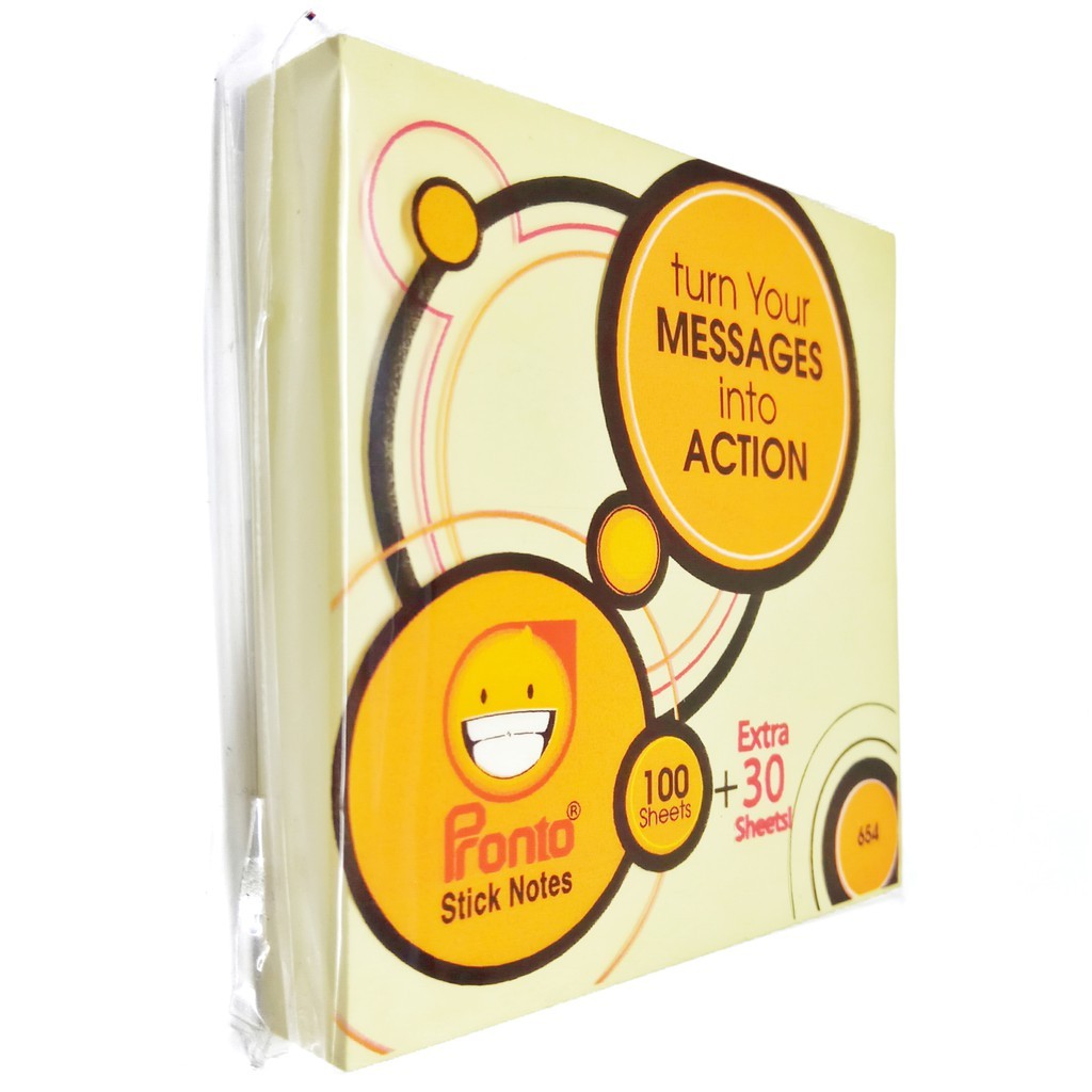 Sticky Note Pronto 654 76 x 76mm (pcs) | Shopee Philippines