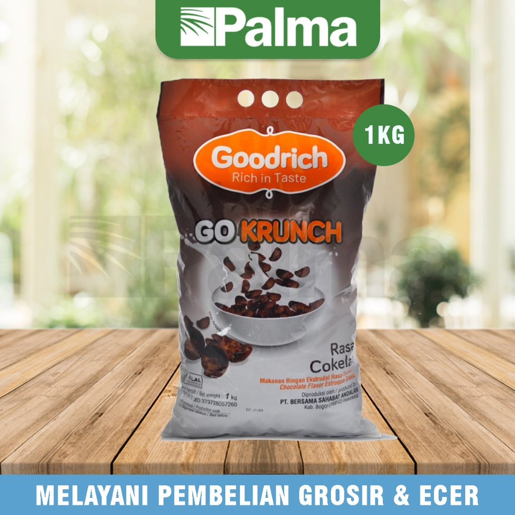 Goodrich Go Krunch Chocolate, 1KG | Shopee Philippines