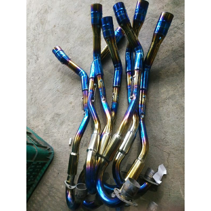 CRF KLX WR D-TRACKER INLET EXHAUST NECK PIPE 50MM | Shopee Philippines