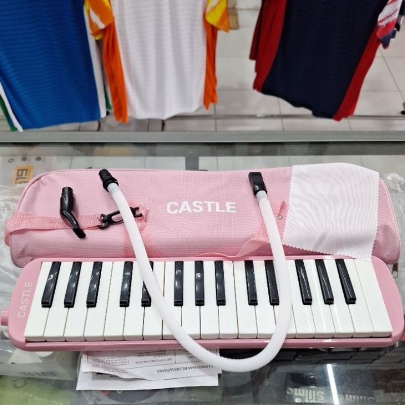 ORIGINAL Castle Pianica FULL SET PINK Castle Pianica Wind Instrument ...